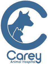 logo of carey animal hospital